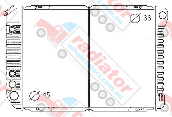 RW018136A Radiator